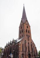 hdr st petrikerk in hamburg foto