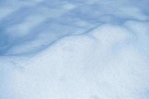 achtergrond. winters landschap. de textuur van de sneeuw foto