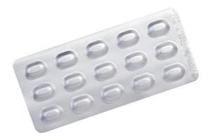 geneeskunde aluminium blisterverpakking