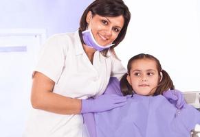 tandarts en patiënt