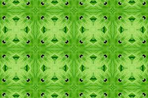 groene abstracte gestructureerde achtergrond, symmetrische vormen foto