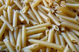 rauwe pasta eten, Italiaans eten foto