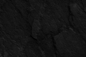 steen zwarte achtergrond textuur. blanco voor ontwerp foto