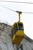 17 augustus 2019. kabelbaan bij Rosh Hanikra in Noord-Israël. foto