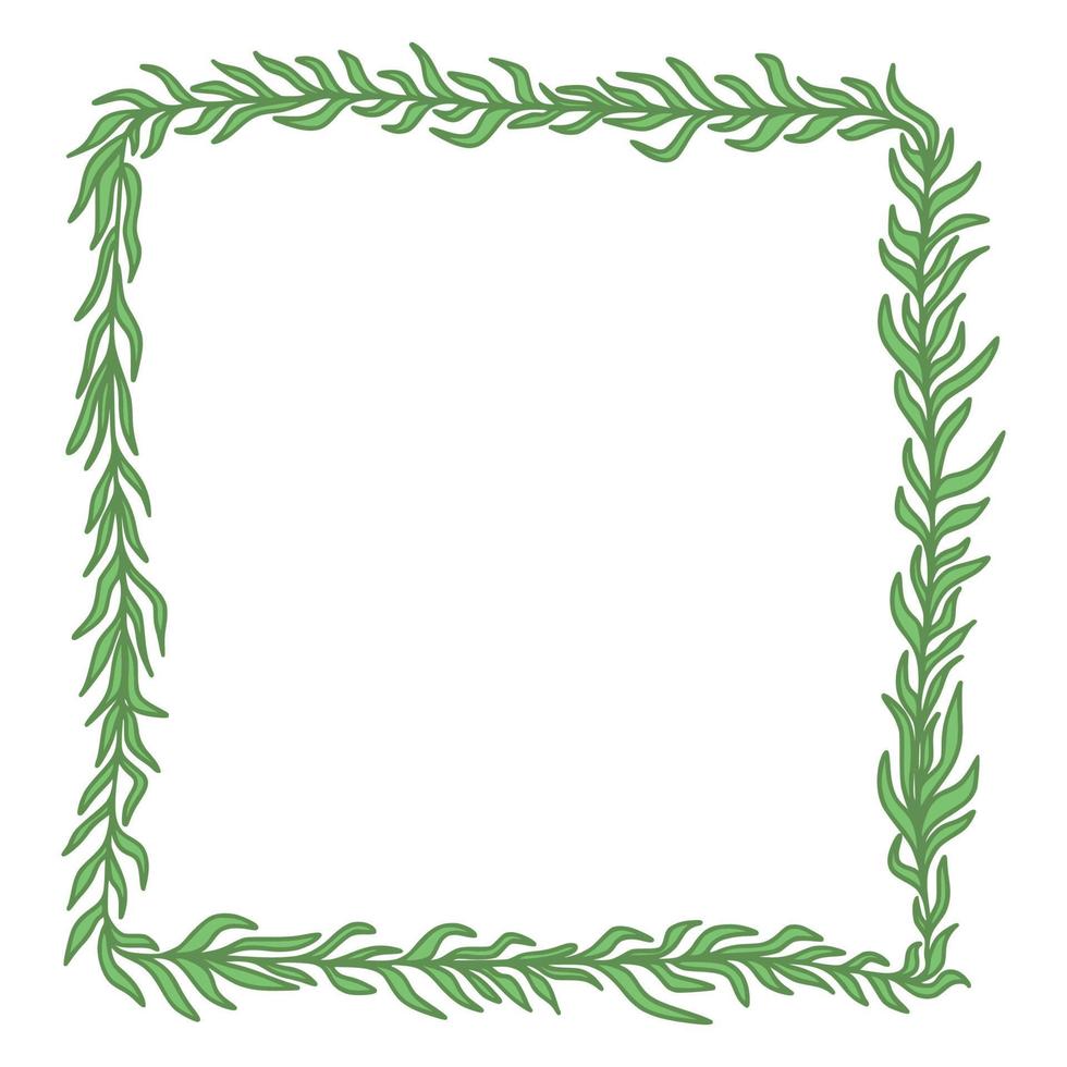 kleur bloem frame. vector illustratie