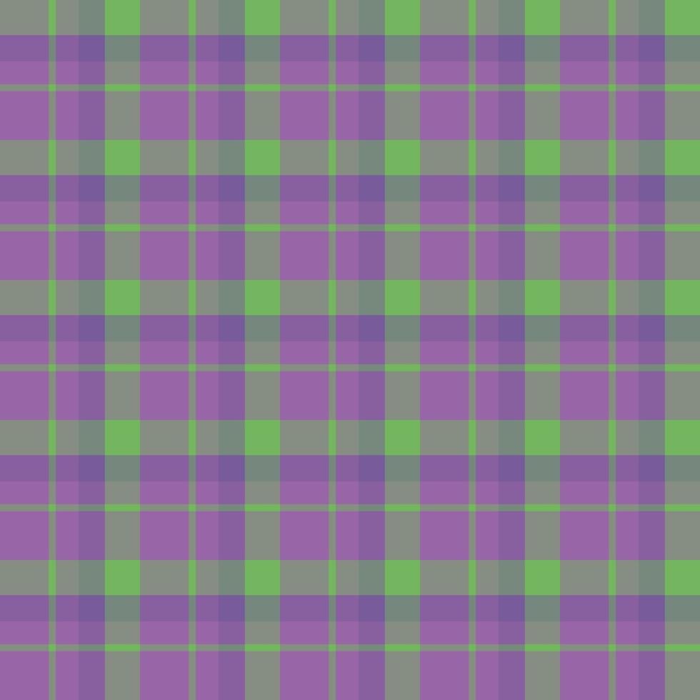 naadloos patroon in creatieve heldere violette en groene kleuren voor plaid, stof, textiel, kleding, tafelkleed en andere dingen. vector afbeelding.