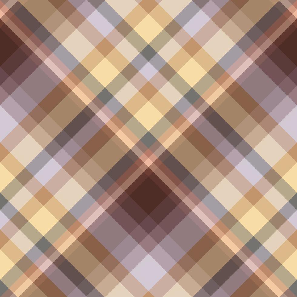 naadloos patroon in discrete bruine, beige en bordeauxrode kleuren voor plaid, stof, textiel, kleding, tafelkleed en andere dingen. vector afbeelding. 2