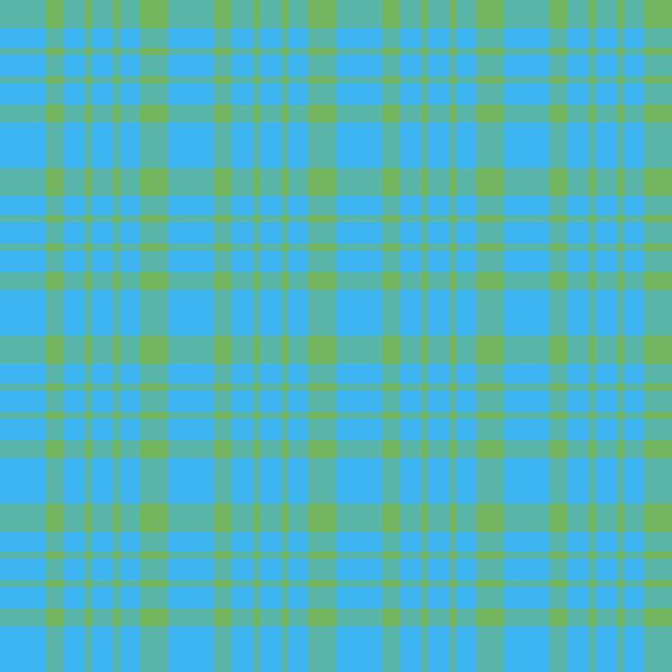 naadloos patroon in creatieve heldere groene en blauwe kleuren voor plaid, stof, textiel, kleding, tafelkleed en andere dingen. vector afbeelding.