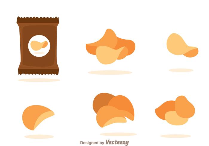 Aardappel Chips Vectors