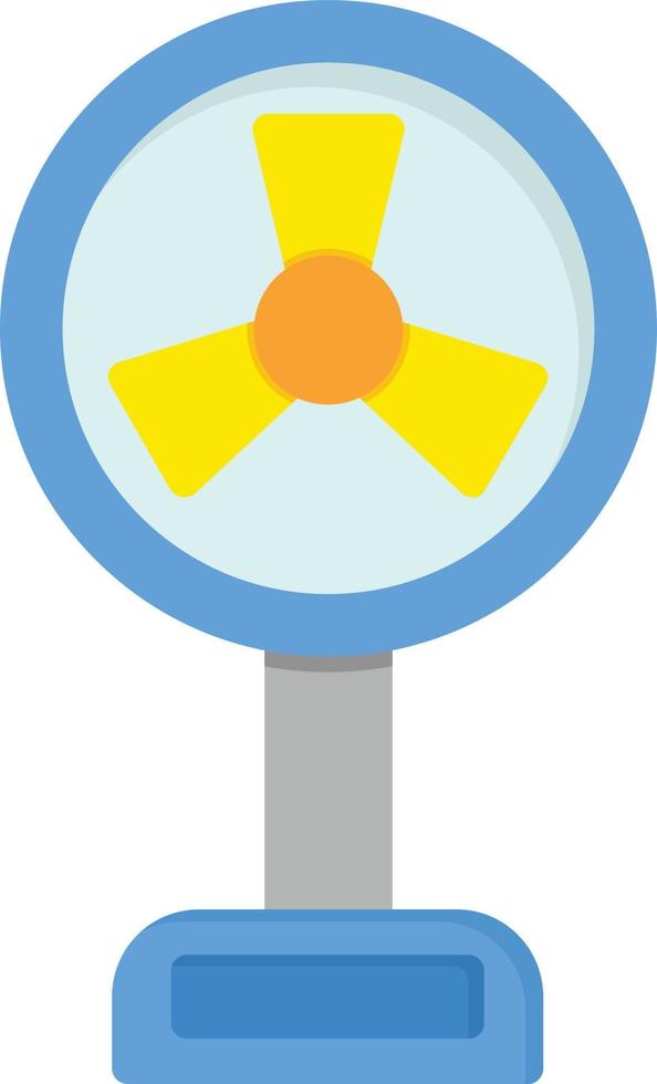 platte ventilatorpictogram vector