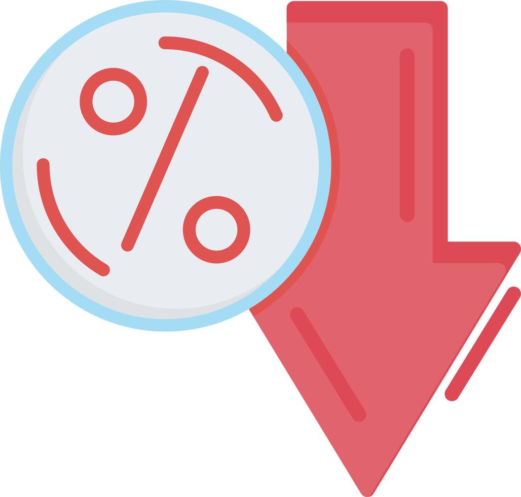 tarief plat pictogram vector