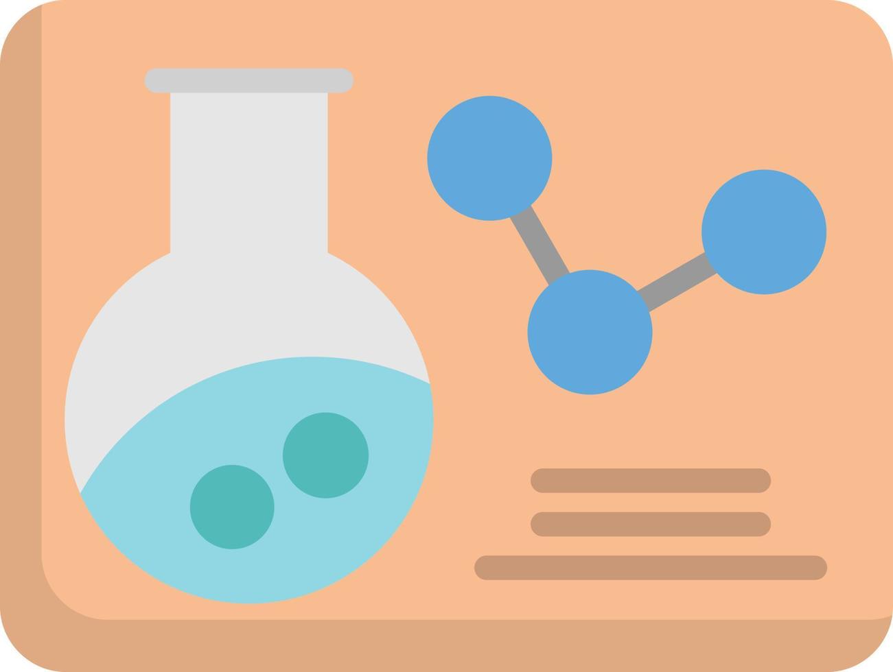 formule platte pictogram vector