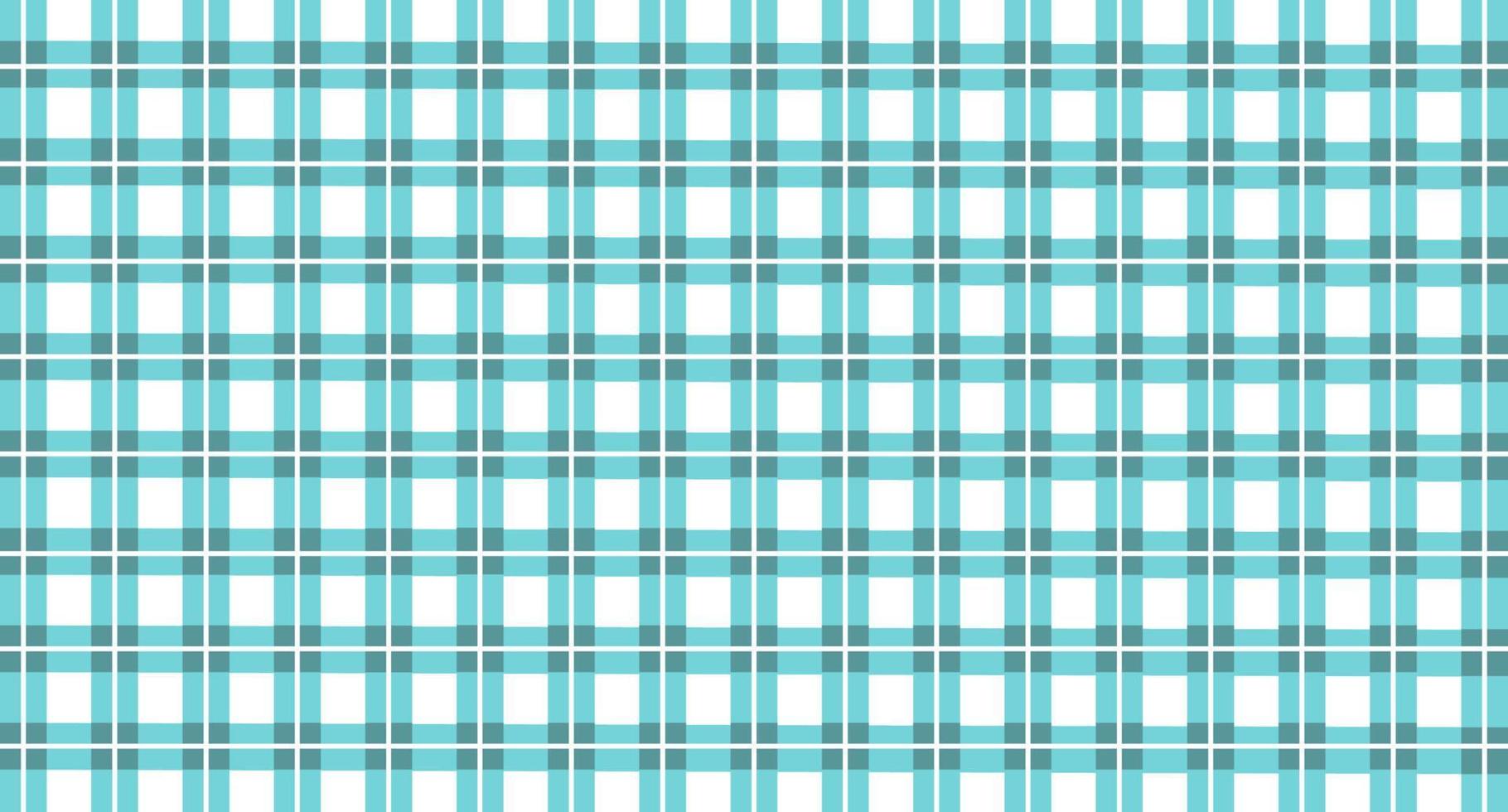 blauw en wit patroon. textuur van vierkanten voor tafelkleden, kleding, shirts, jurken, papier, plaid en andere textielproducten. vector