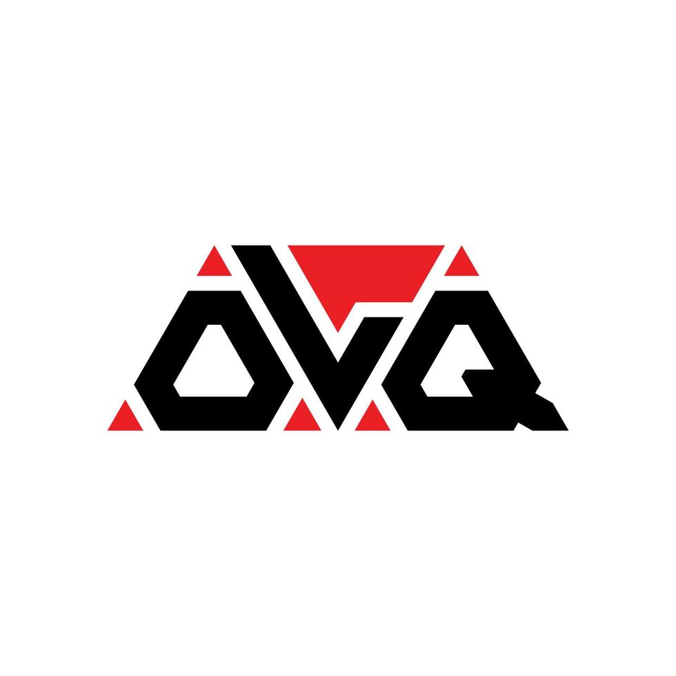 olq driehoek brief logo ontwerp met driehoekige vorm. olq driehoek logo ontwerp monogram. olq driehoek vector logo sjabloon met rode kleur. olq driehoekig logo eenvoudig, elegant en luxueus logo. olq
