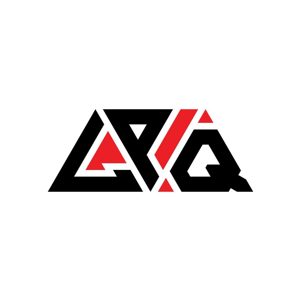 lpq driehoek brief logo ontwerp met driehoekige vorm. lpq driehoek logo ontwerp monogram. lpq driehoek vector logo sjabloon met rode kleur. lpq driehoekig logo eenvoudig, elegant en luxueus logo. lpq