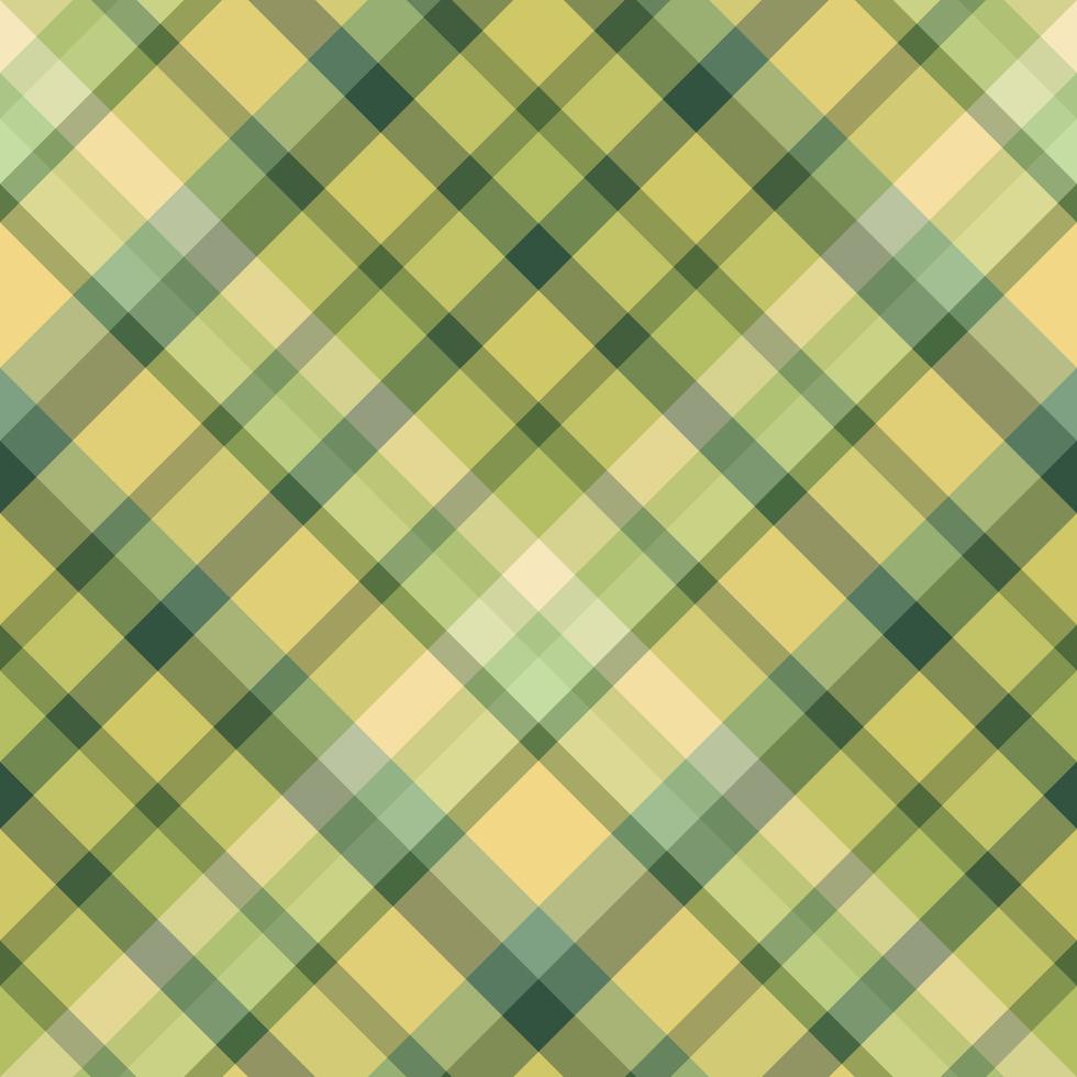naadloos patroon in fantasie sappige groene en gele kleuren voor plaid, stof, textiel, kleding, tafelkleed en andere dingen. vector afbeelding. 2