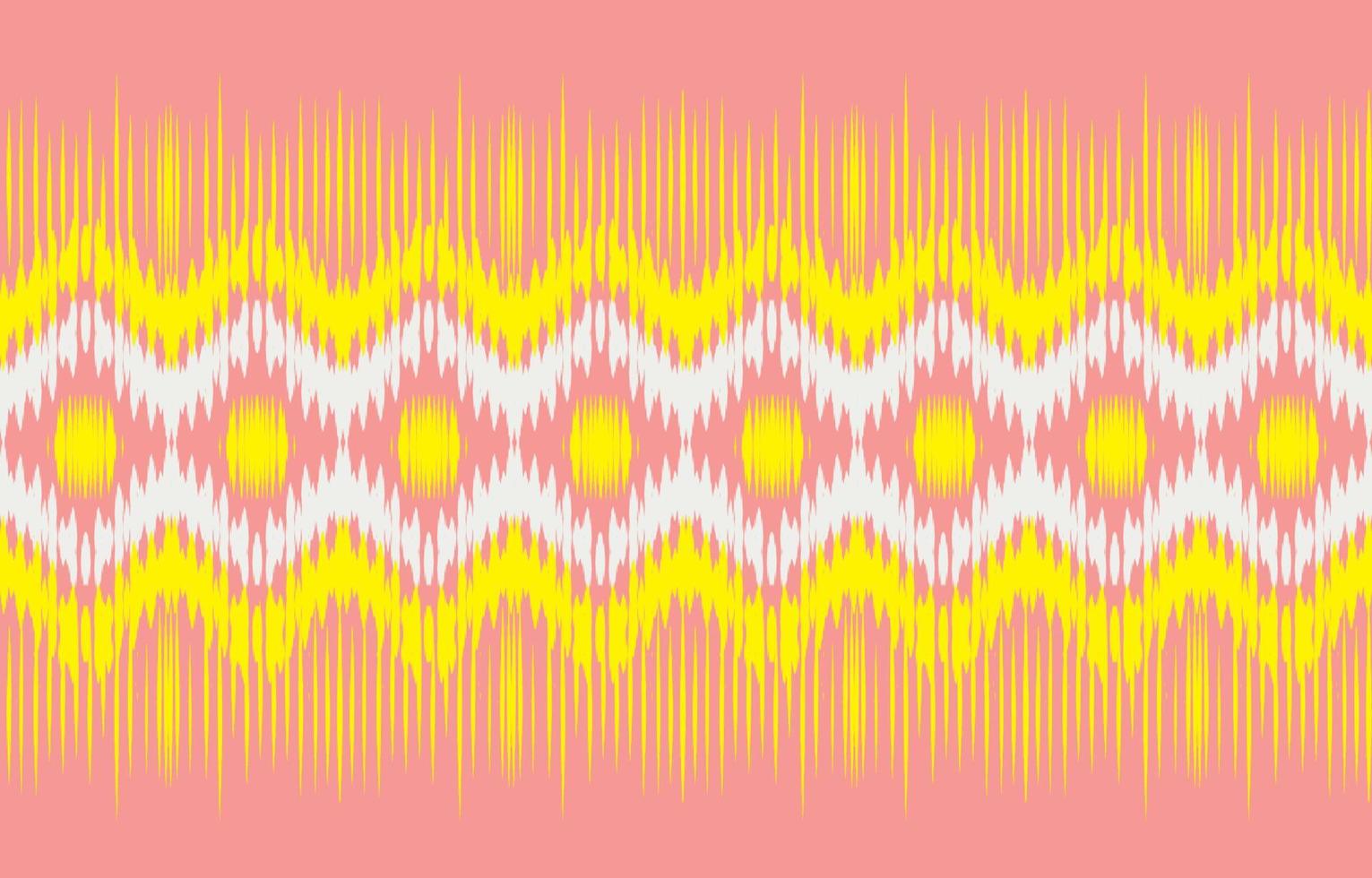 etnisch abstract roze. naadloos geometrisch patroon in tribal, folkborduurwerk en Mexicaanse stijl. Azteekse geometrische kunst ornament print. ontwerp voor tapijt, behang, kleding, verpakking, stof, hoes. vector