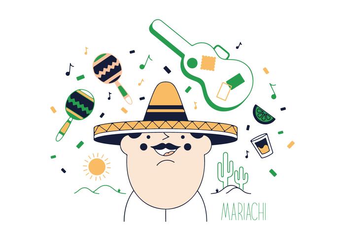 Gratis Mariachi Vector