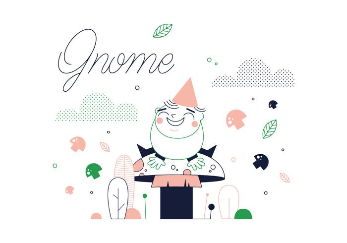 Gratis Gnome Vector