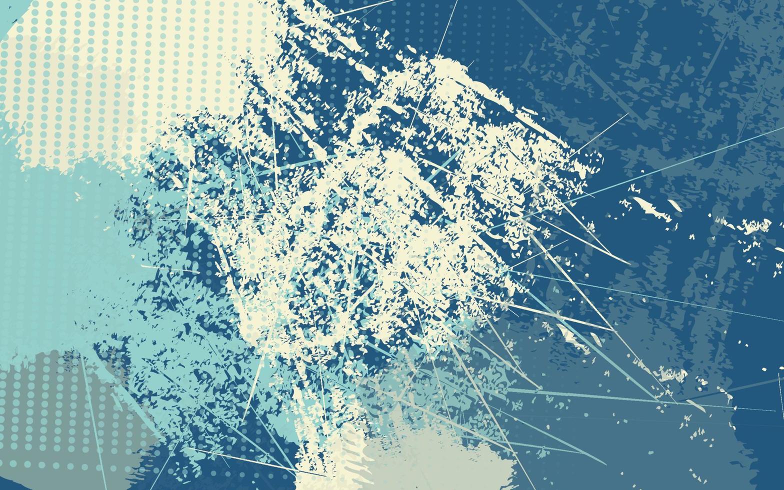 abstracte grunge textuur blauwe kleuren achtergrond vector