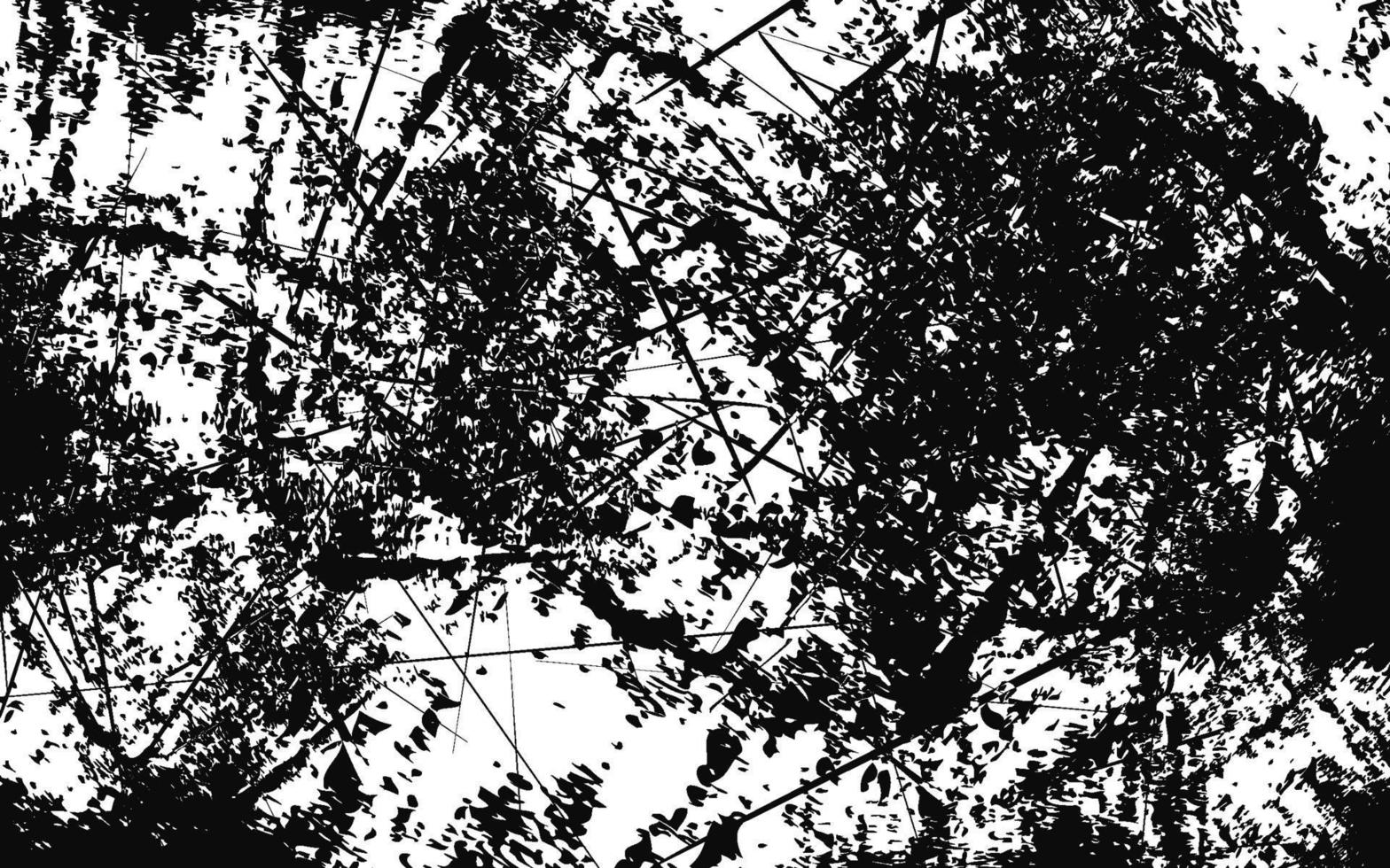 abstracte grunge textuur zwart-wit background vector