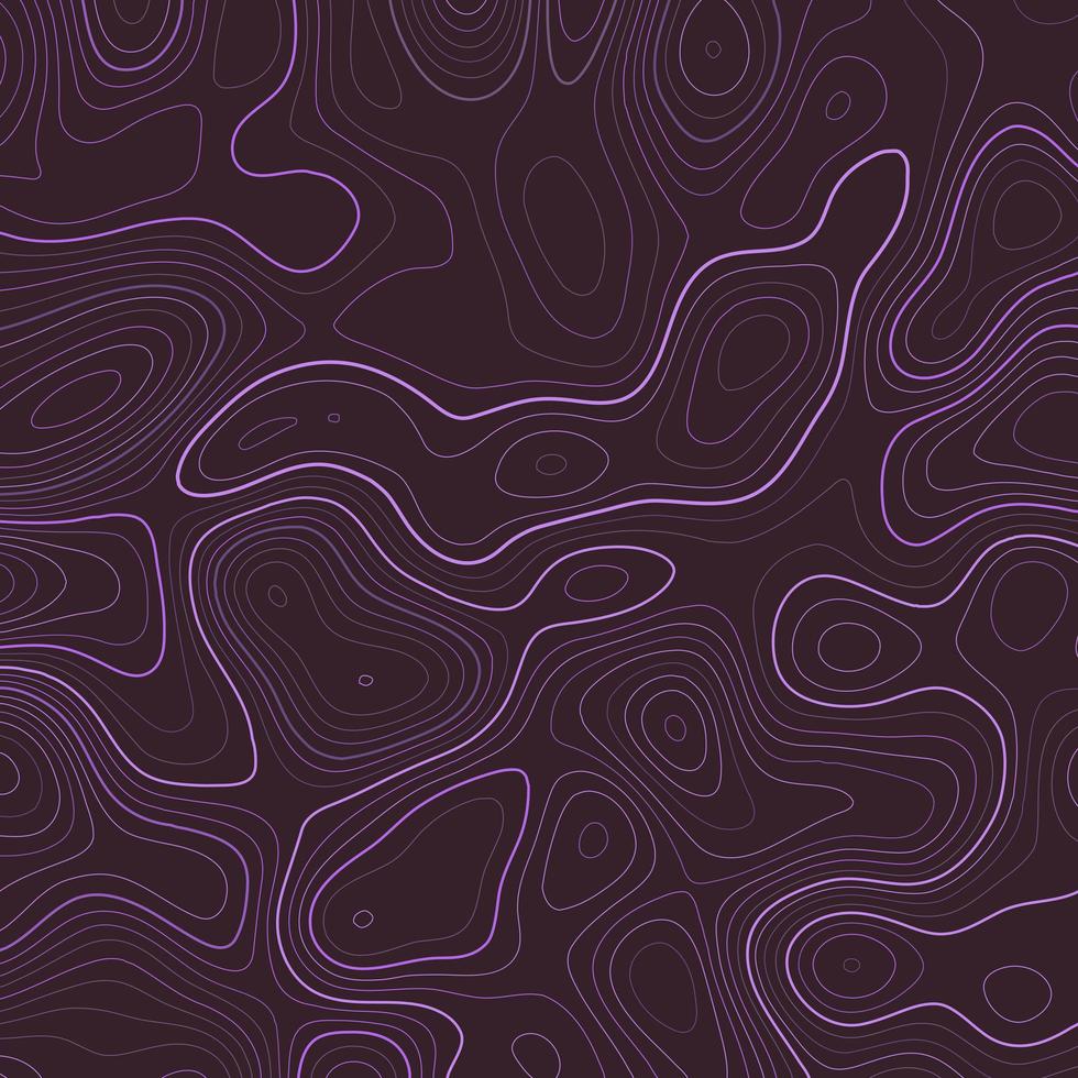 paars abstract topografiepatroon vector