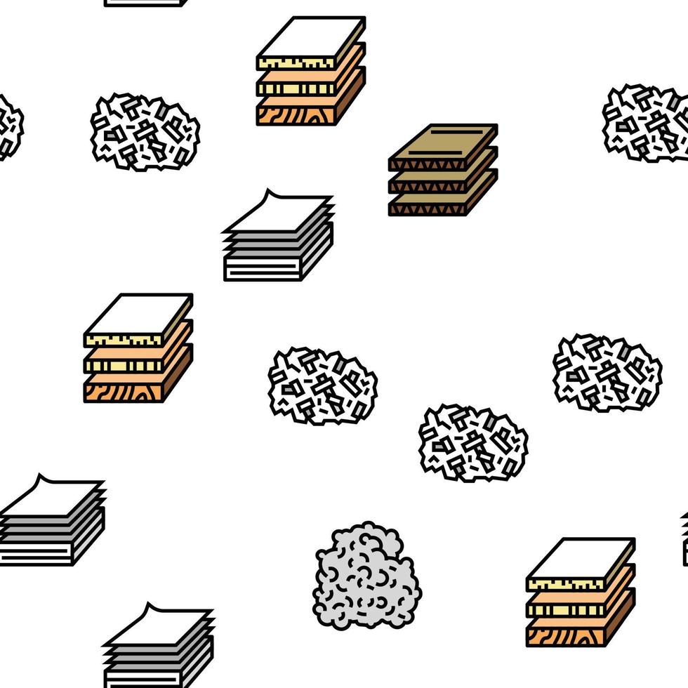 hout hout industriële productie vector naadloze patroon