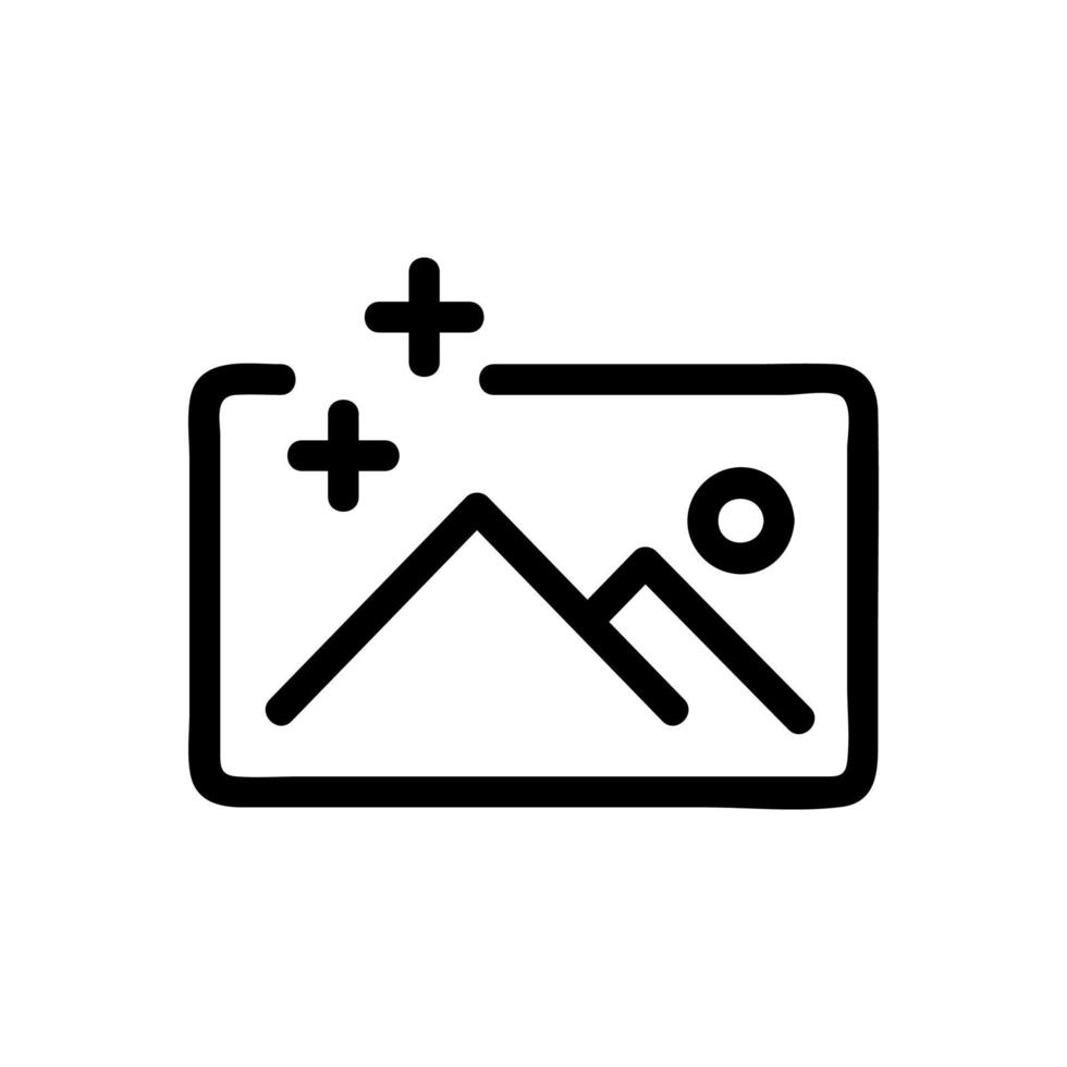 tekening pictogram vector. geïsoleerde contour symbool illustratie vector