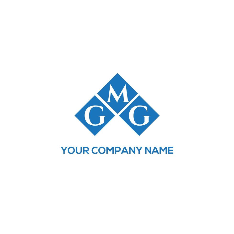 gmg brief logo ontwerp op witte achtergrond. gmg creatieve initialen brief logo concept. gmg-briefontwerp. vector