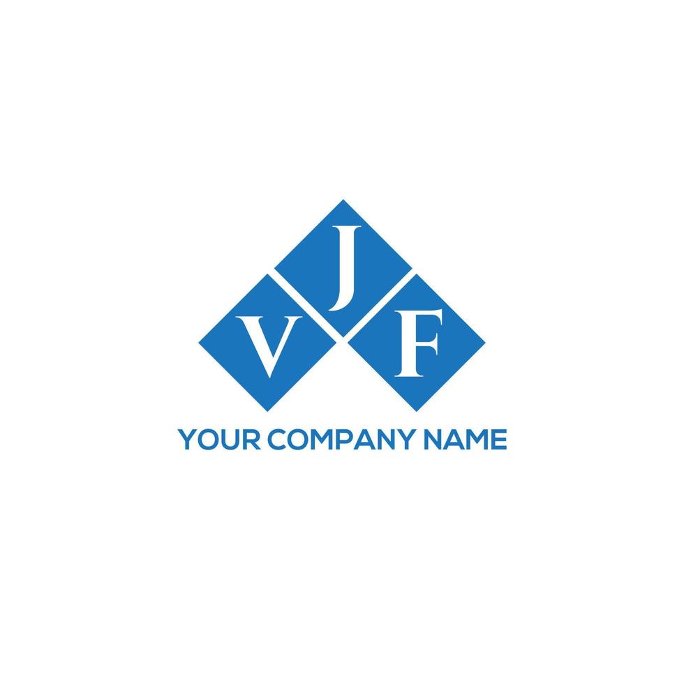 vjf brief logo ontwerp op witte achtergrond. vjf creatieve initialen brief logo concept. vjf brief ontwerp. vector