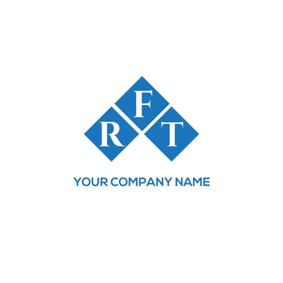 frt creatieve initialen brief logo concept. frt brief design.frt brief logo ontwerp op witte achtergrond. frt creatieve initialen brief logo concept. frt brief ontwerp. vector