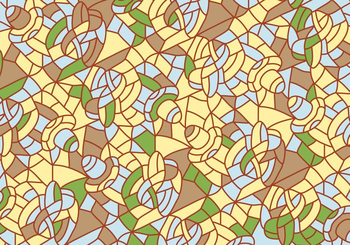 Abstracte vorm patroon vector