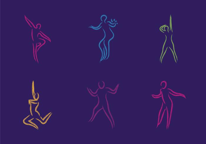 Gratis Zumba Vectorillustratie vector