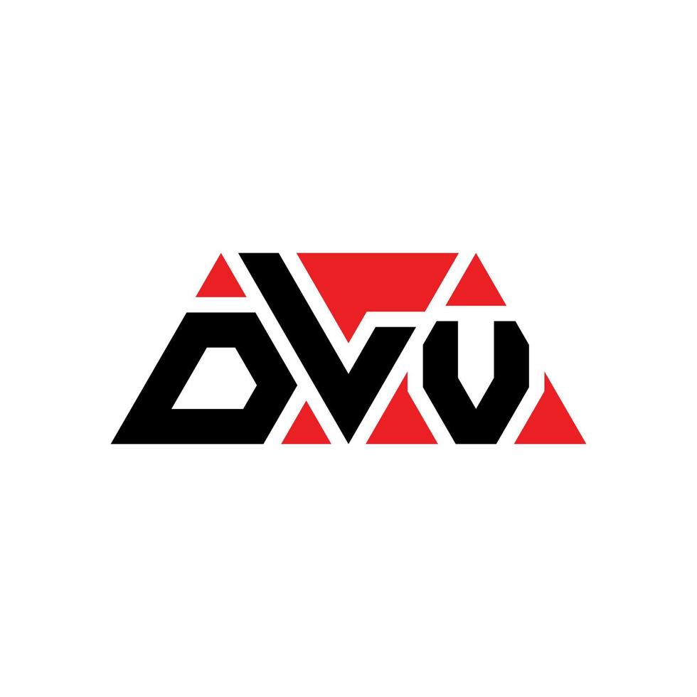 dlv driehoek brief logo ontwerp met driehoekige vorm. dlv driehoek logo ontwerp monogram. dlv driehoek vector logo sjabloon met rode kleur. dlv driehoekig logo eenvoudig, elegant en luxueus logo. dlv