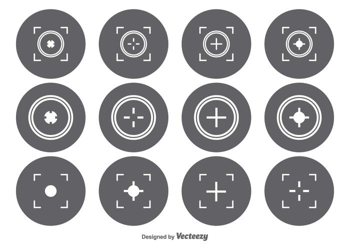 Setfinder Icon Set vector