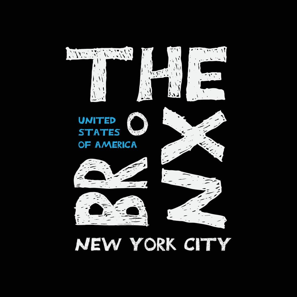 New York City typografie vector t-shirt ontwerp