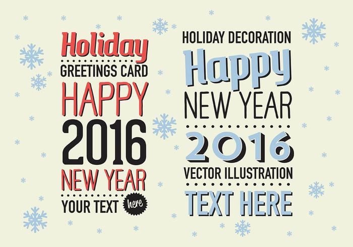 Gratis Merry Christmas Vector Achtergrond Met Typografie