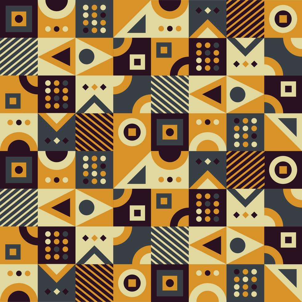 kleurrijke geometrische vorm mozaïek achtergrond vector