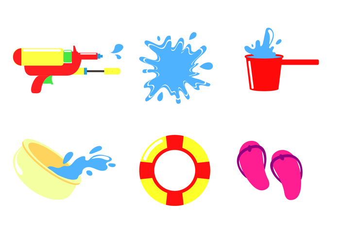 Gratis Songkran Vector