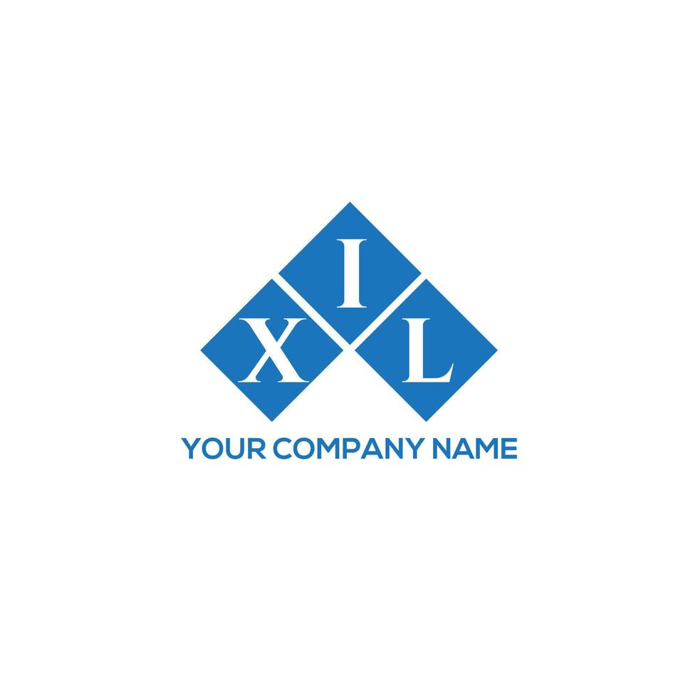 xil brief logo ontwerp op witte achtergrond. xil creatieve initialen brief logo concept. xil brief ontwerp. vector