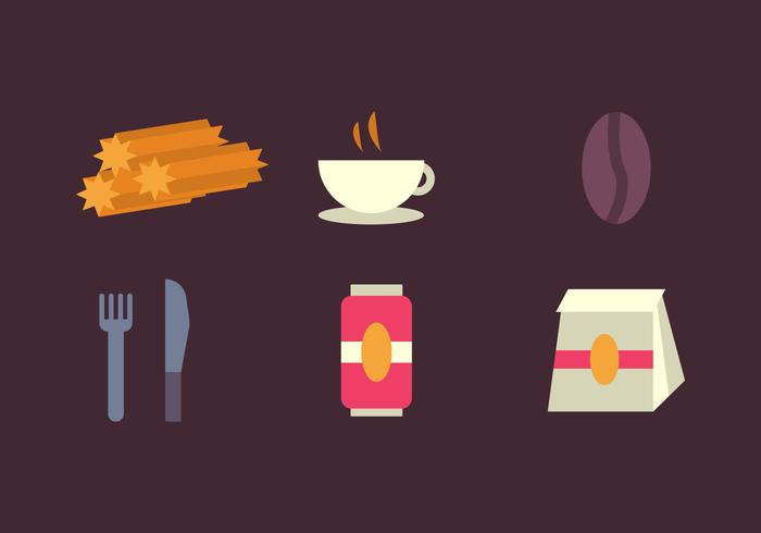 Gratis Churros Vector Pictogrammen # 3