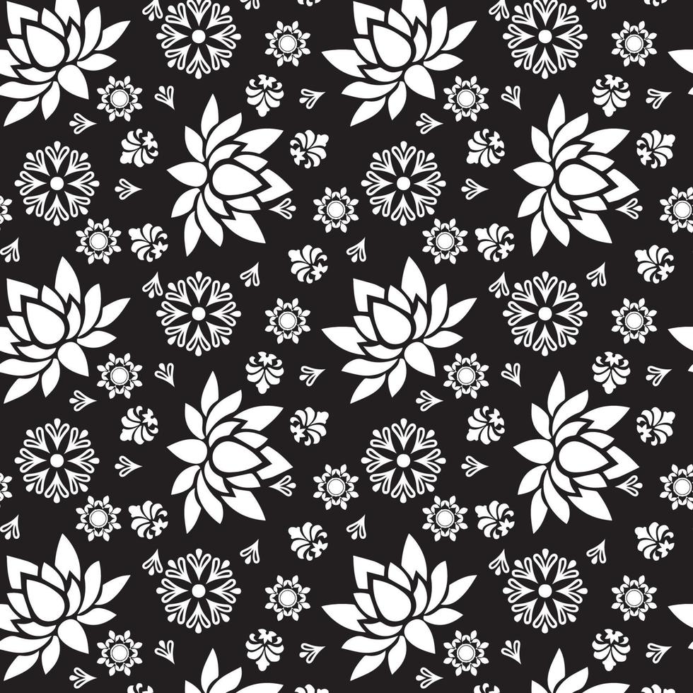 abstract bloemen naadloos patroon vector