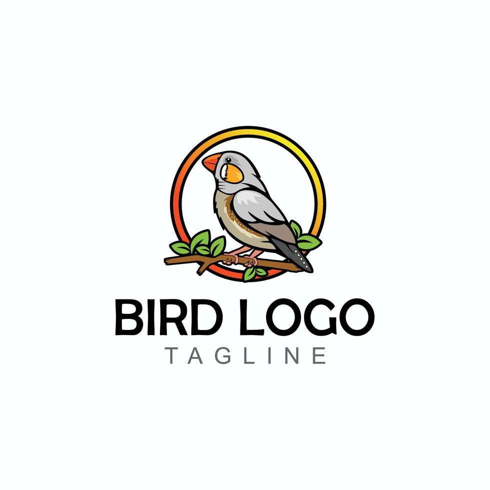 vogel logo ontwerp vector pictogrammalplaatje