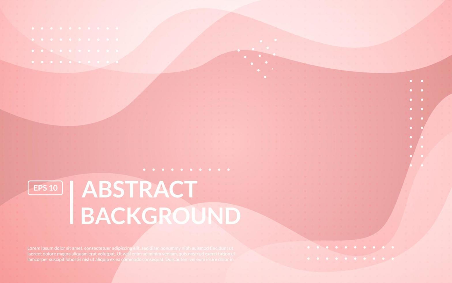 minimale abstracte roze zachte kleurrijke met dynamische golvende vorm geometrische achtergrond. eps10 vector