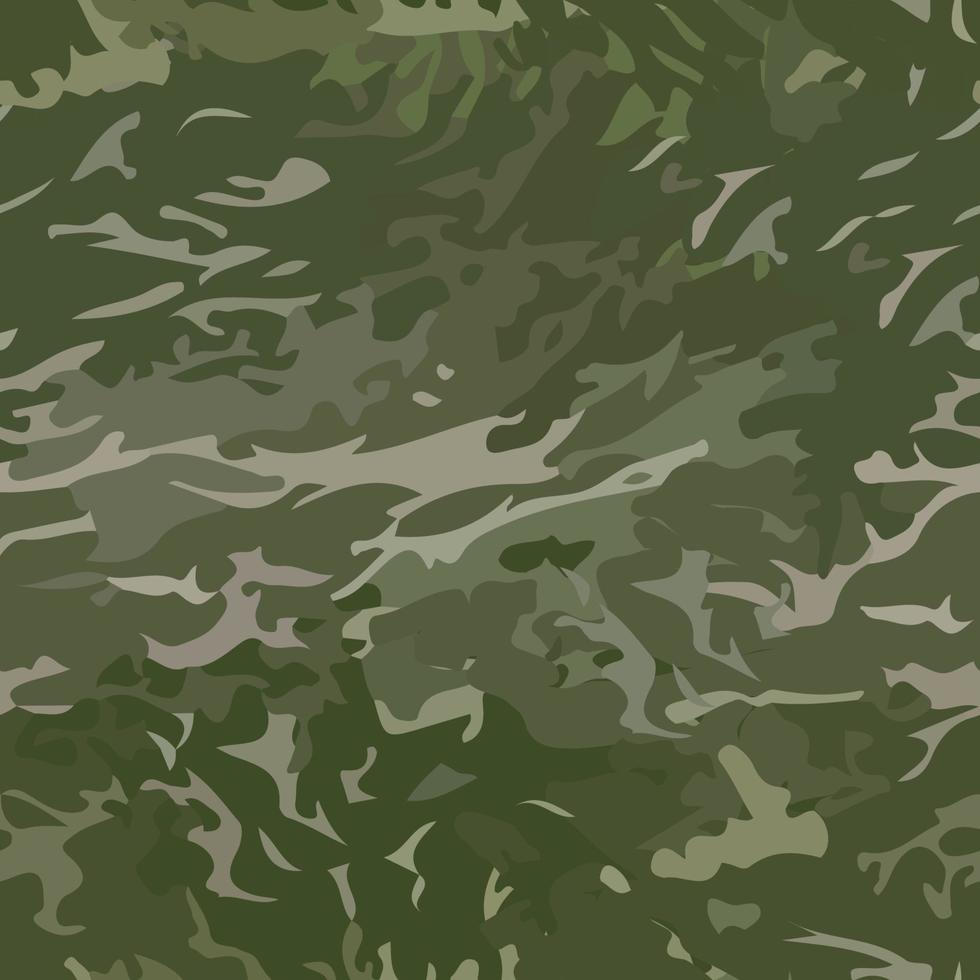 naadloze textuur militaire camouflage herhaalt leger groene jacht. vectorillustratie. eps10 vector