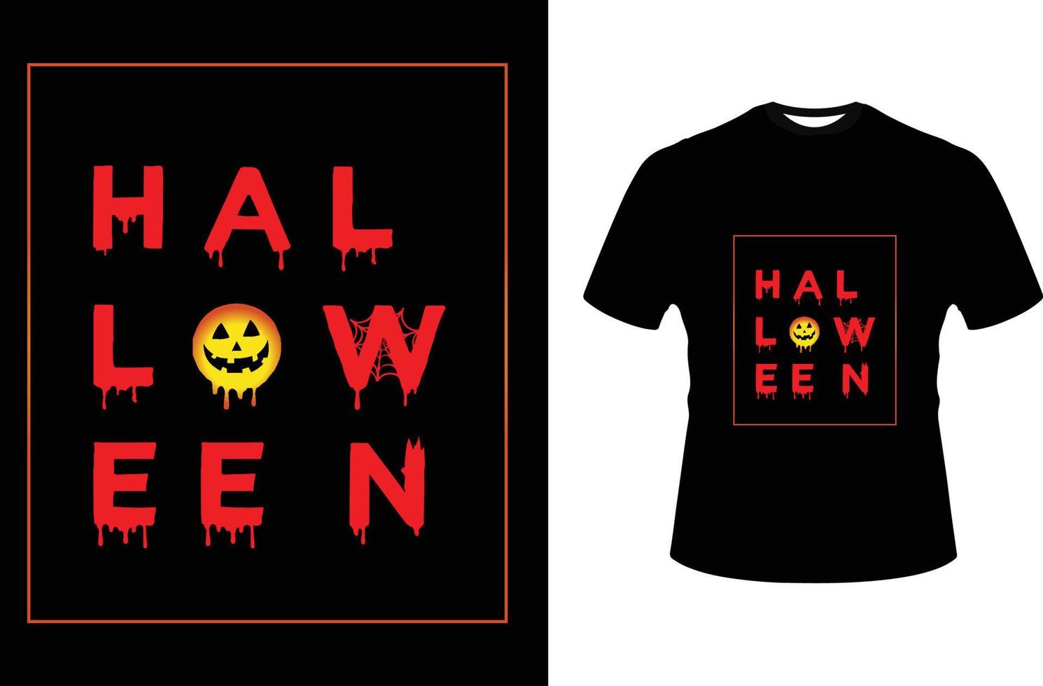 halloween t-shirt ontwerp vector