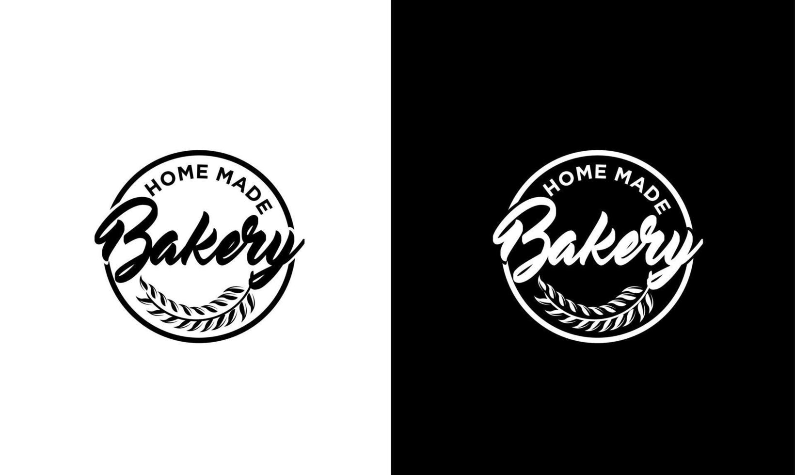 bakkerij vintage badge en labels vector