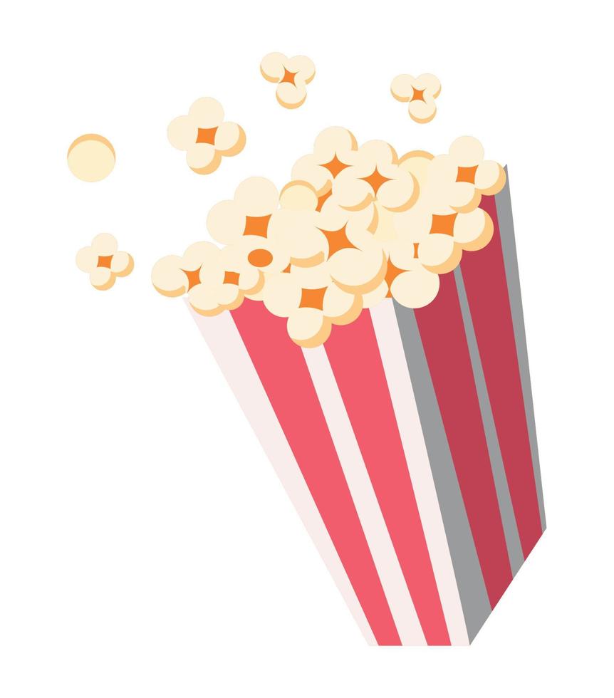 bioscoop popcorn vector