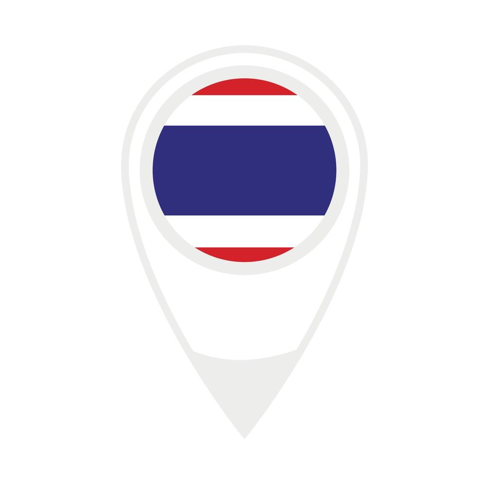 nationale vlag van nederland, rond pictogram. vector kaart aanwijzer.