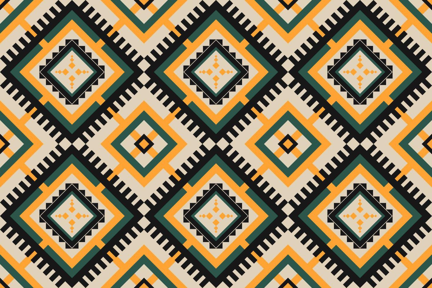 geometrische etnische patroon kunst. naadloos patroon in tribale, volksborduurwerk en Mexicaanse stijl. ontwerp voor achtergrond, behang, vectorillustratie, stof, kleding, tapijt. vector